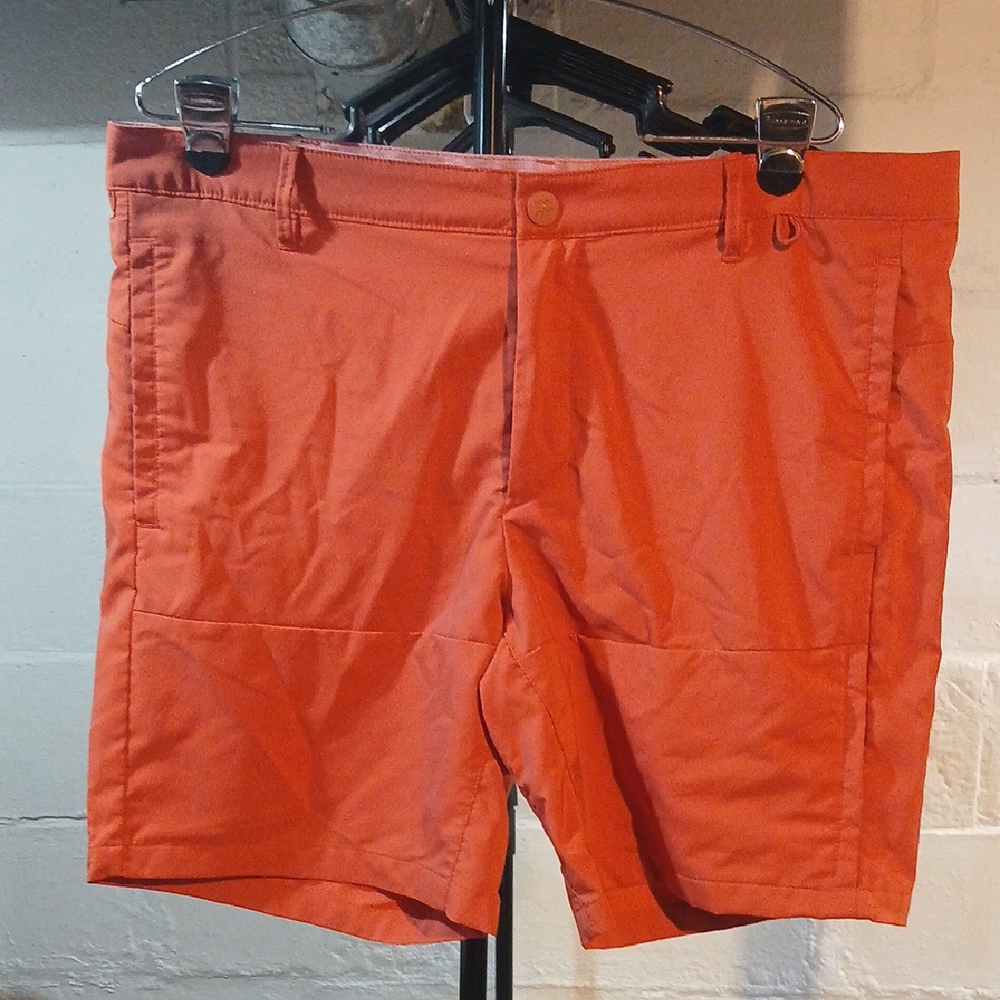 All in Motion Men's Coral Flat Front Shorts